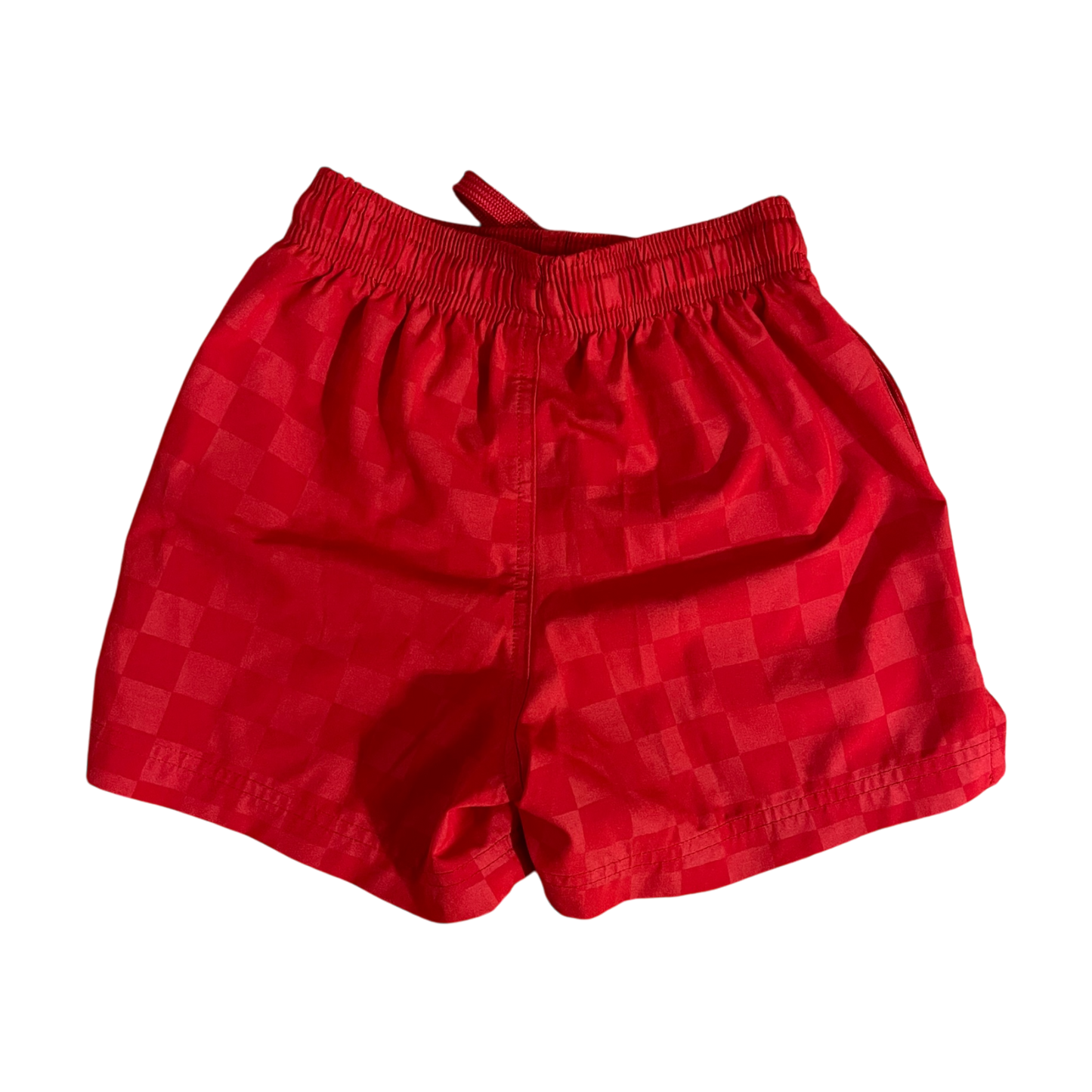 Boys athletic red Short size 4