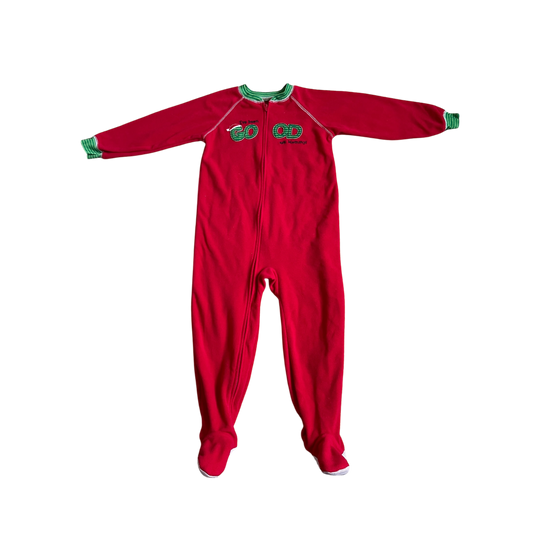 Boys Carter’s red Baby bodysuit size 4