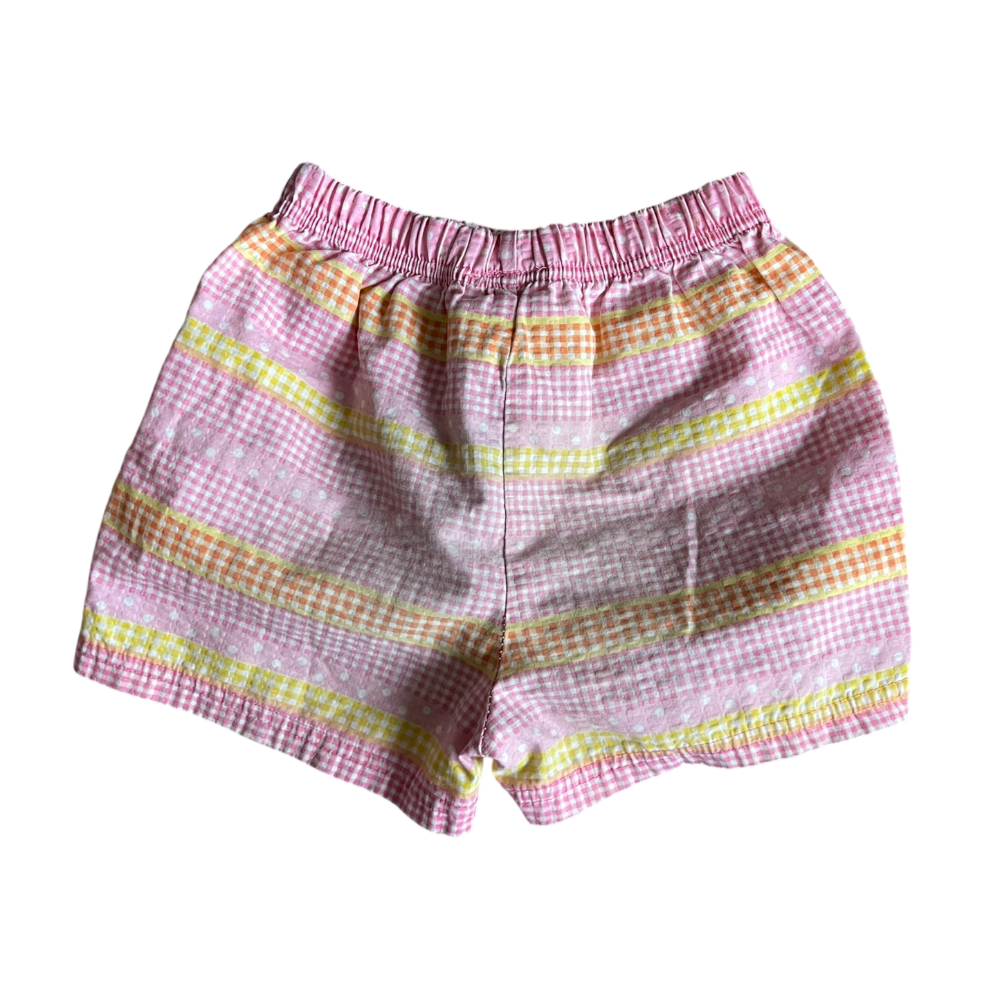 Girls okie dokie pink yellow Short size 3