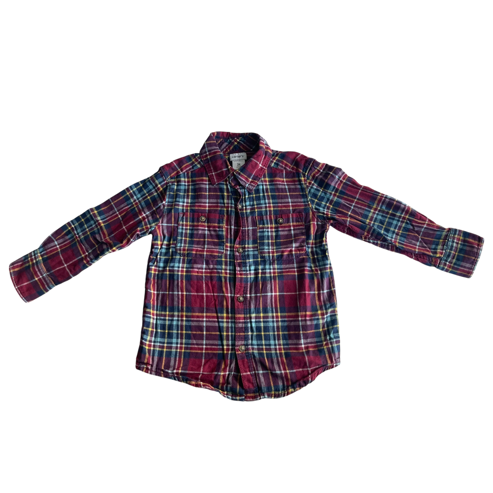 Boys carter’s red yellow blue T-shirt size 3