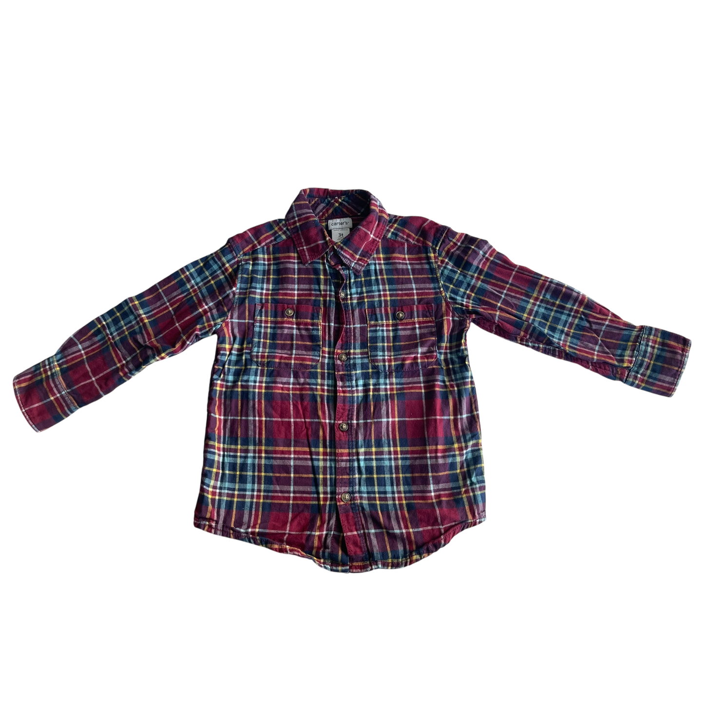 Boys carter’s red yellow blue T-shirt size 3