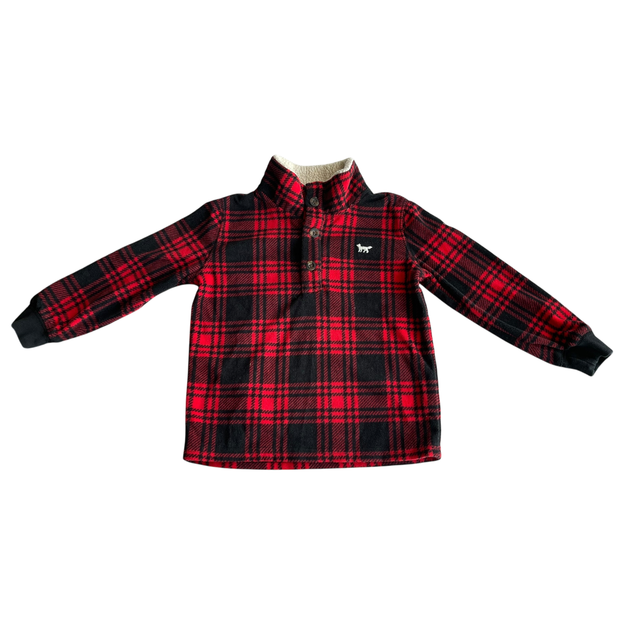 Boys carter’s red and black Sweatshirt size 3