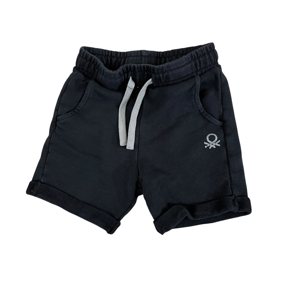 Boys united colors of benetton black Short size 4