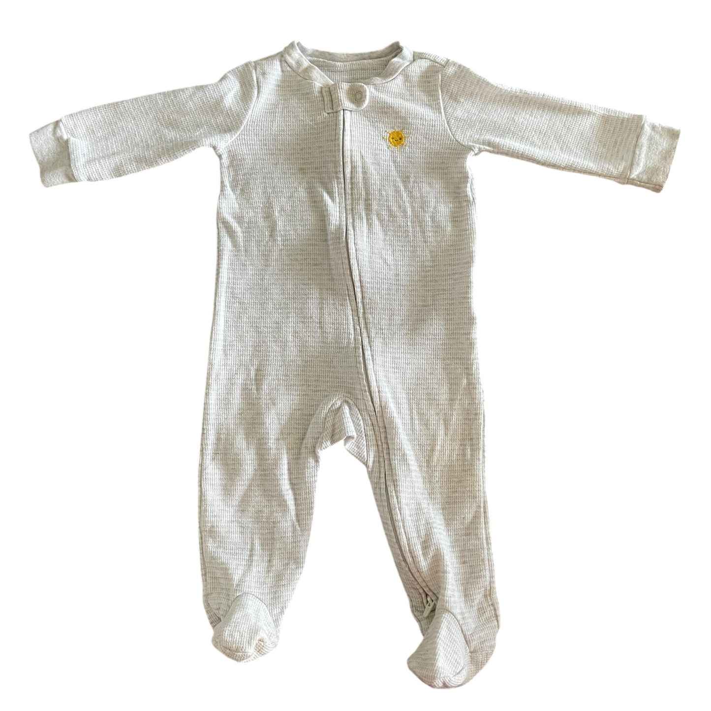 Boys carter’s white Onesie  size 6 mth