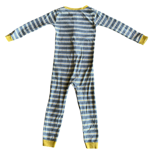 Boys carter’s yellow gray white  onesie size 5