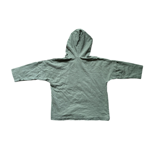 Boys zara green T-shirt size 3