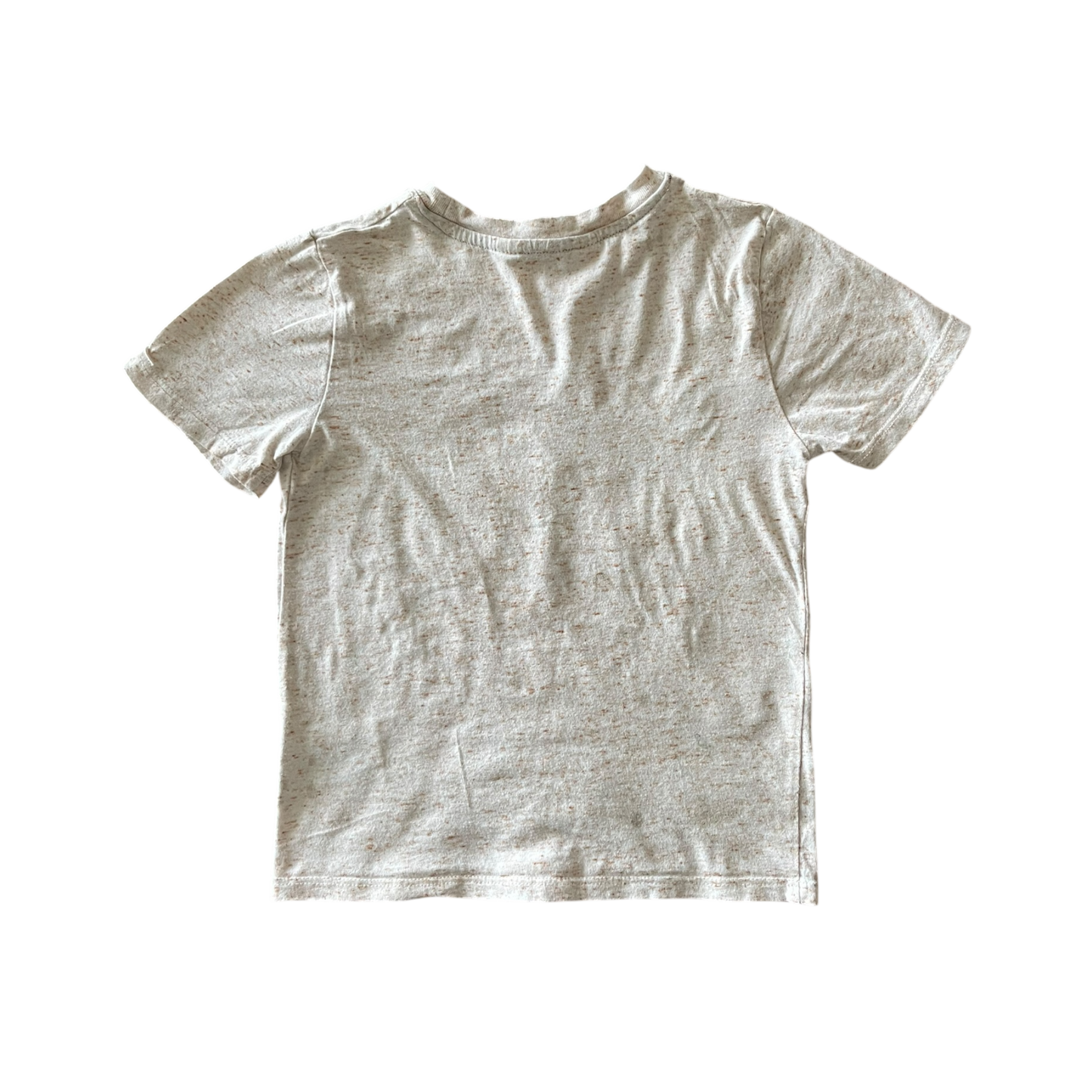 Cream & Brown Girls H&M Jaguar Short Sleeve Tee