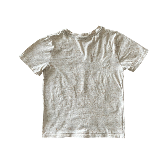 Cream & Brown Girls H&M Jaguar Short Sleeve Tee