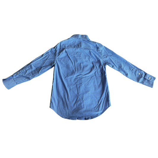 Boys crewcuts blue and white T-shirt size 6