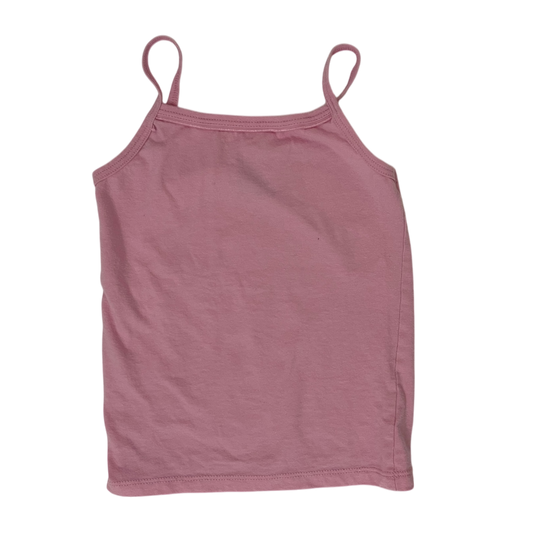 Sleeveless Hanes Girl Pink