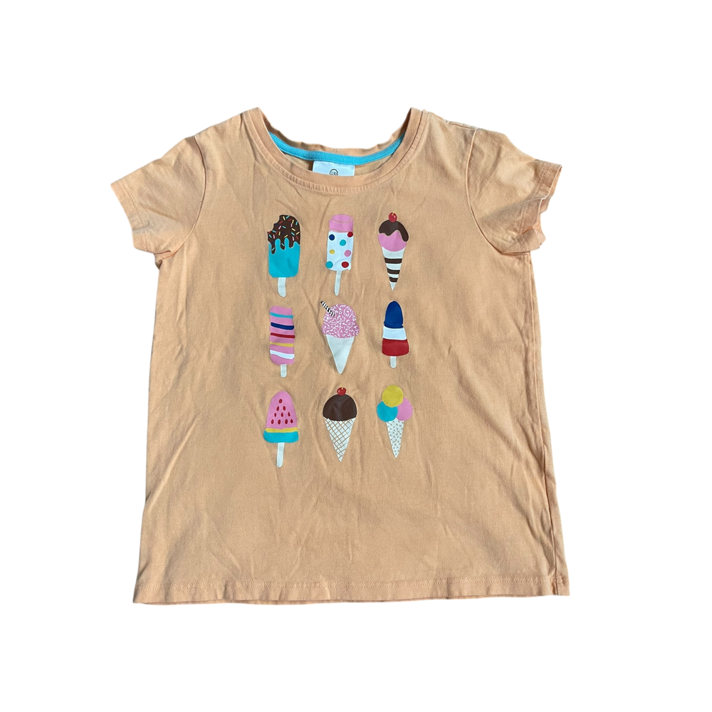 Girls hanna Andersson light orange T-shirt size 8