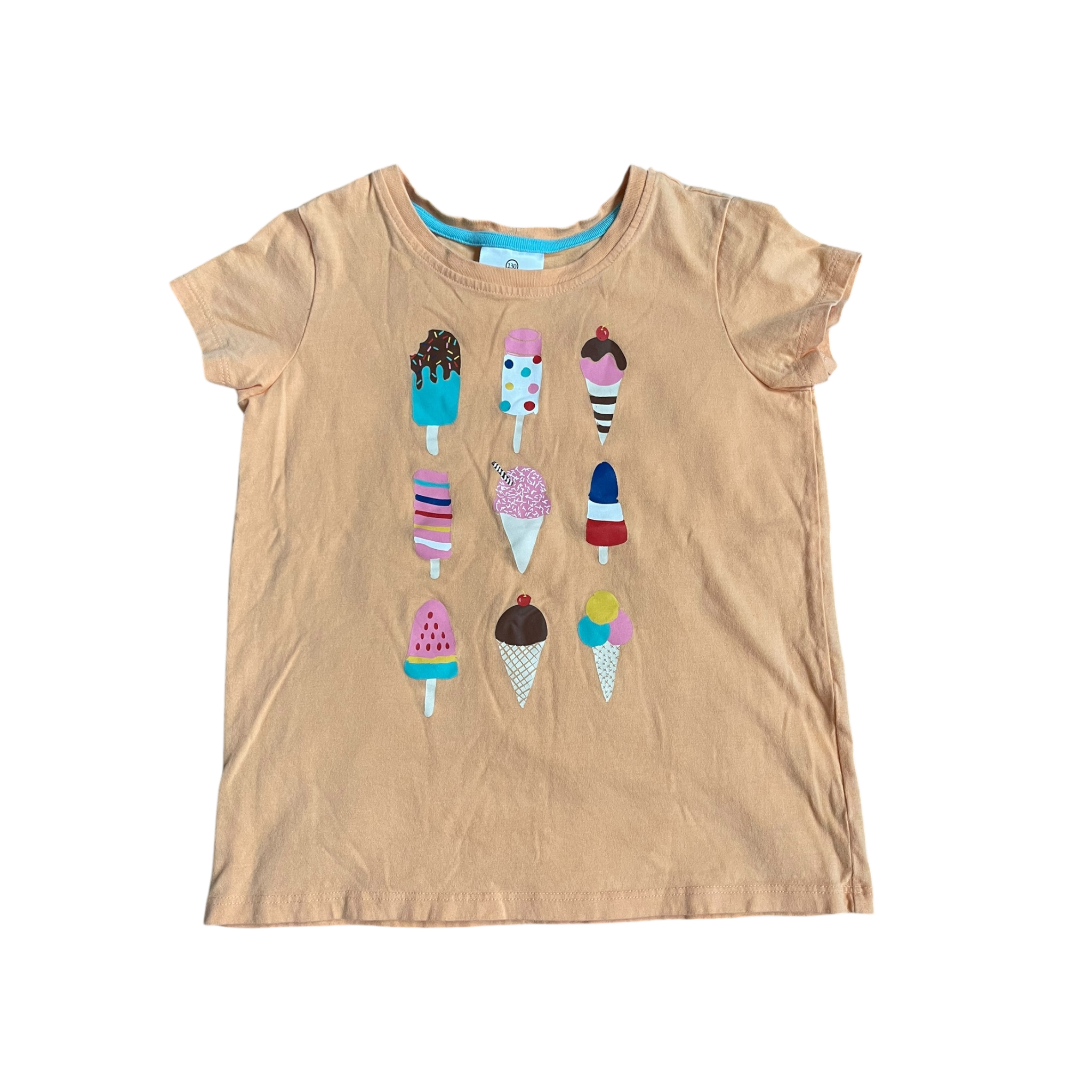 Girls hanna Andersson light orange T-shirt size 8