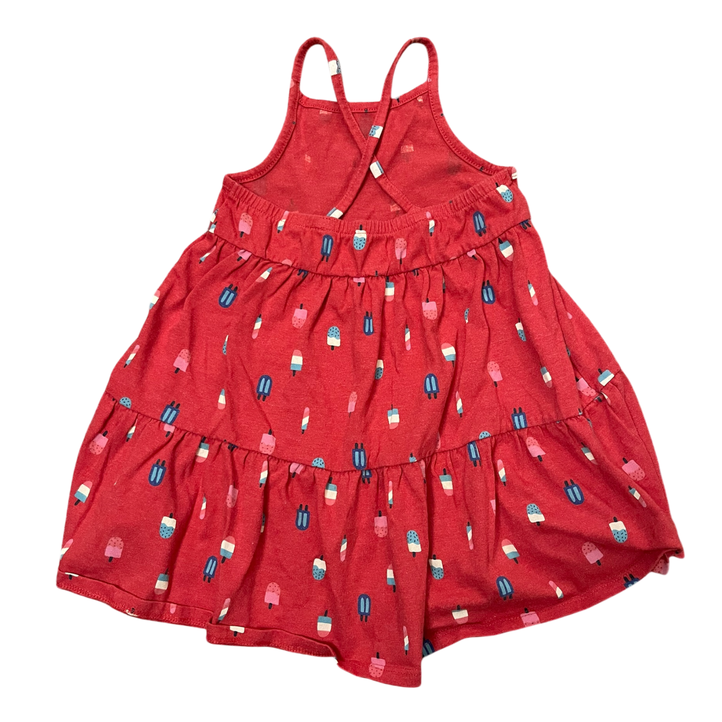 Girls cat & jack red Dress size 4