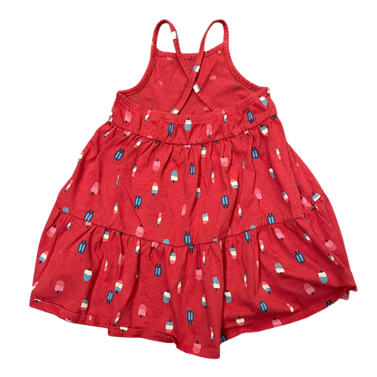 Girls cat & jack red Dress size 4