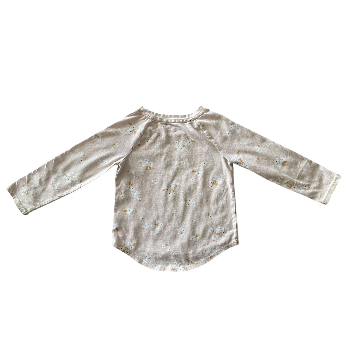 Girls Pink Flower Cat & Jack Long Sleeve Shirt