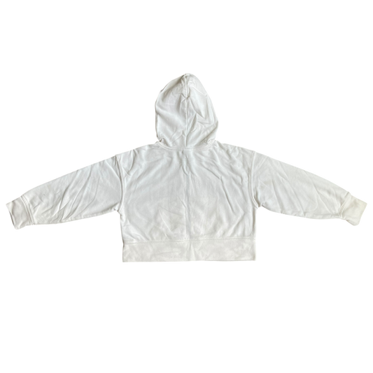 Girls old navy white Sweatshirt size 8