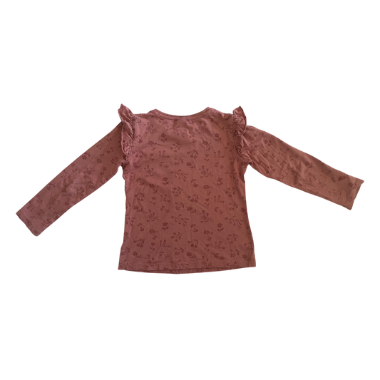 Girl C&A pink T-shirt size 5 year