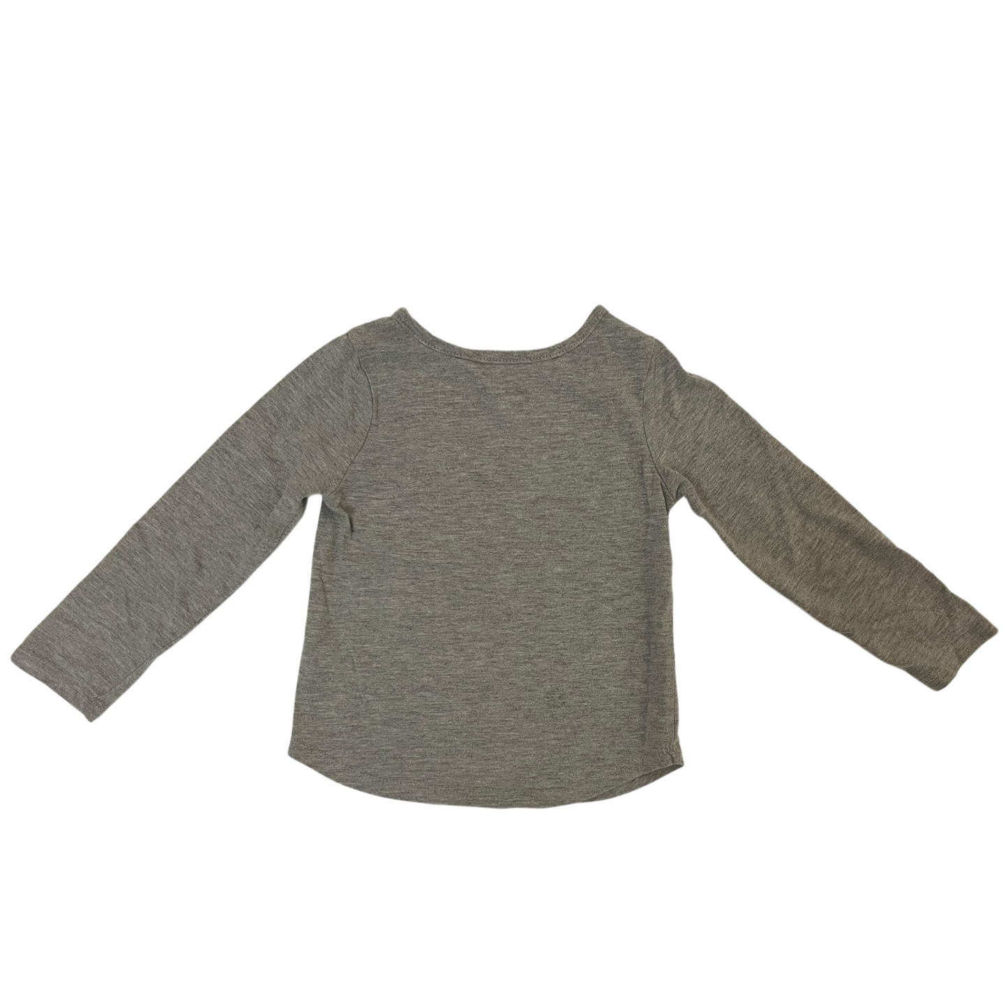 Girl disney gray T-shirt with long sleeves size 3