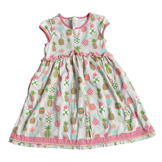 Girls matilda jane white and pink Dress size 8