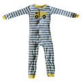 Boys carter’s yellow gray white  onesie size 5