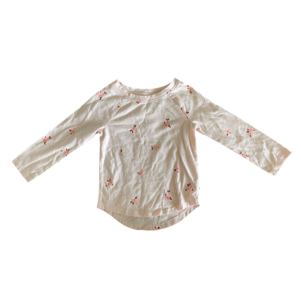 Girl cat & jack pink T-shirt size 2