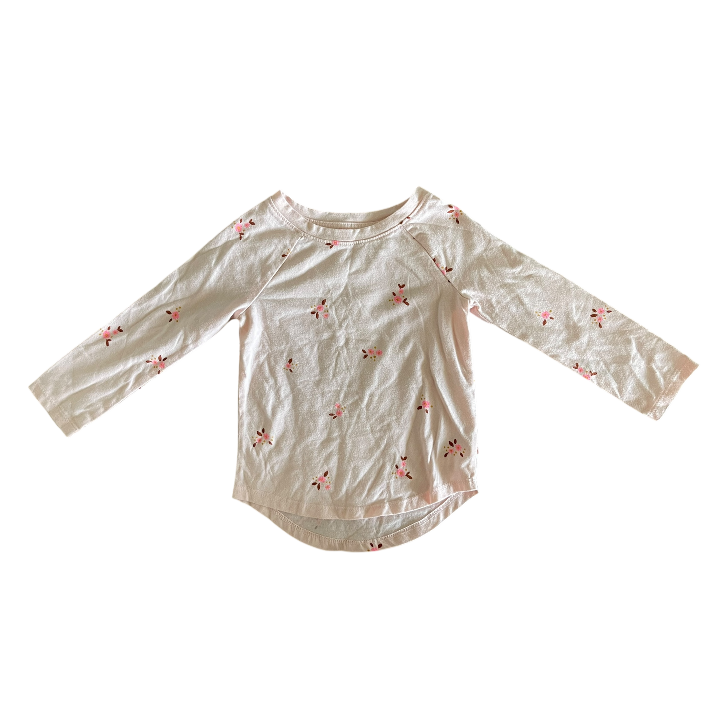 Girl cat & jack pink T-shirt size 2