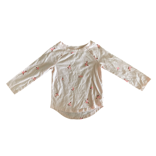 Girl cat & jack pink T-shirt size 2