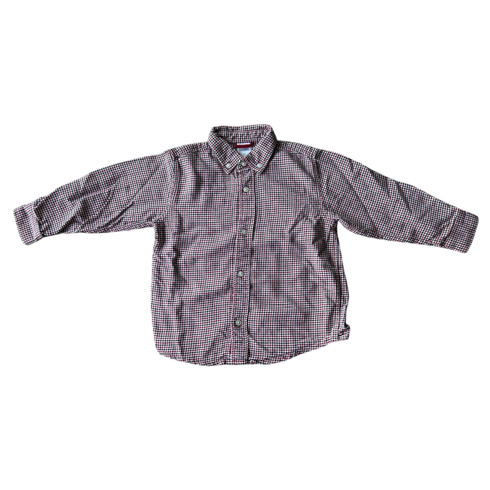 Boys Gymboree red black white T-shirt size 3