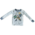 Boys carter’s white and gray pajamasize 4