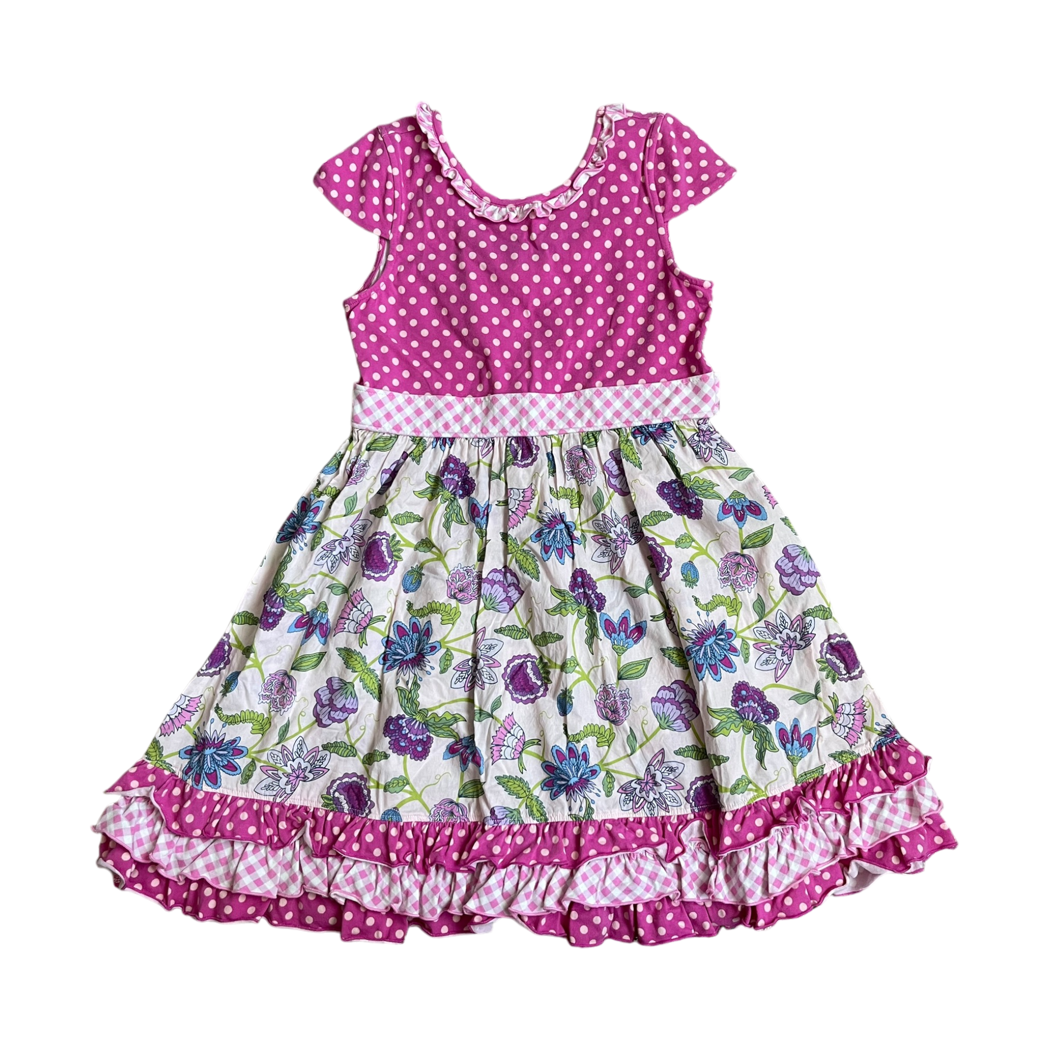 Matilda Jane Girls Pink with Mix Colors