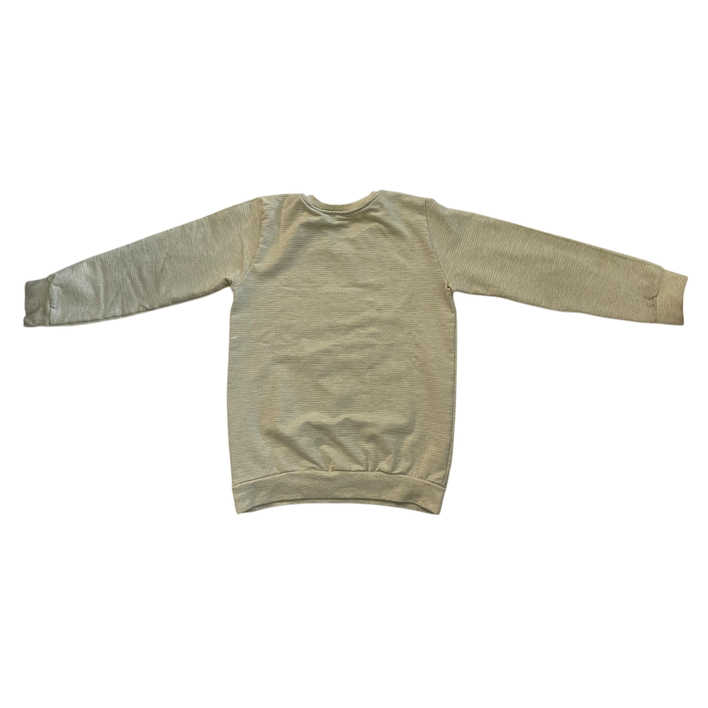Girls tanin kids creamy Sweatshirt size 7