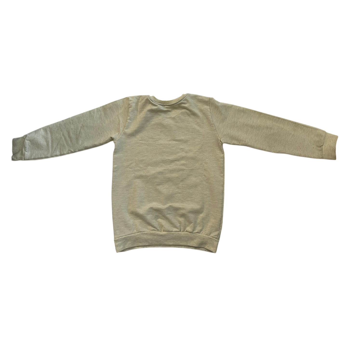 Girls tanin kids creamy Sweatshirt size 7