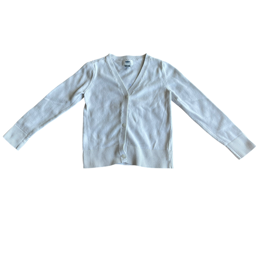 Boys old navy white Sweatshirt size 6