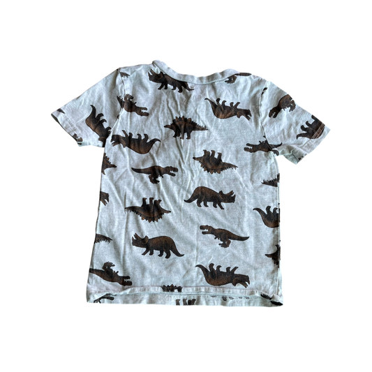Boys carter’s white and brown T-shirt size 5