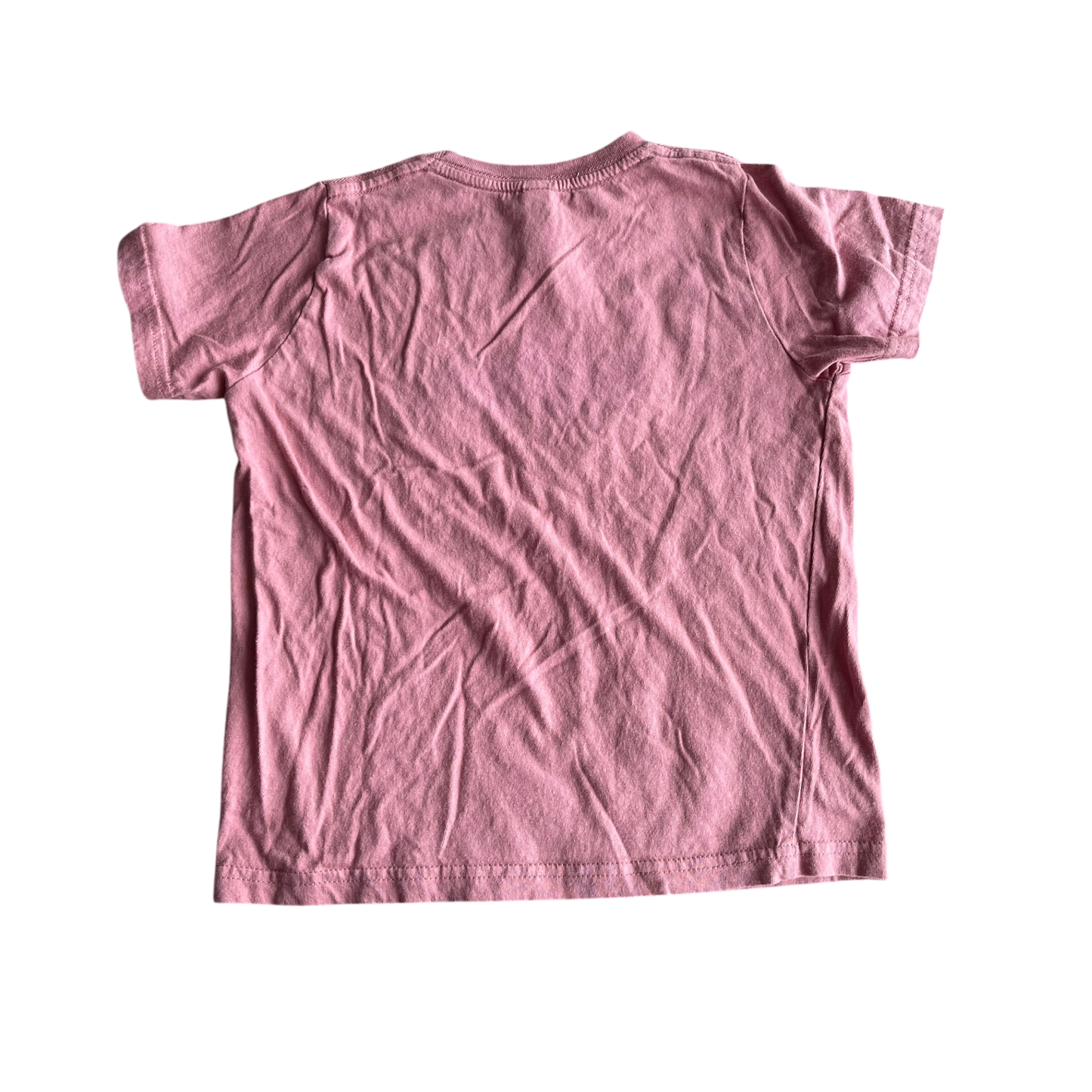 Girls rabbit skins pink T-shirt size 5