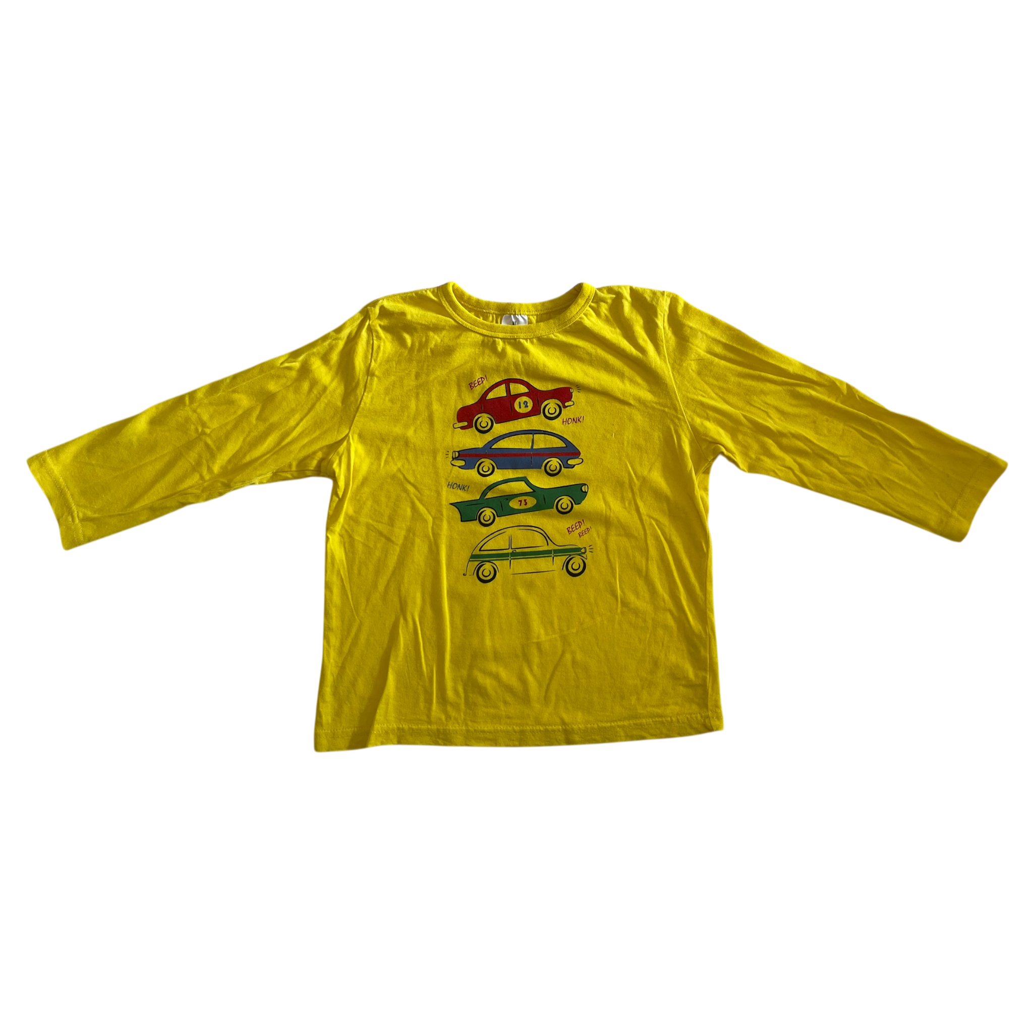 Boy My Tomorrow yellow T-shirt size 4 year