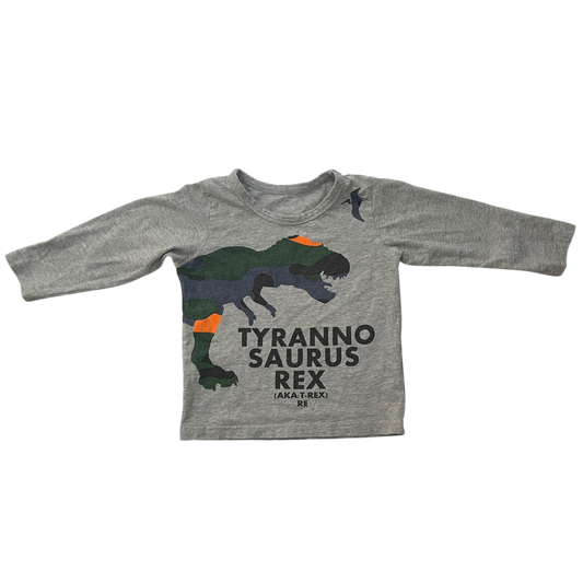 Boys unknown gray T-shirt size 3 year