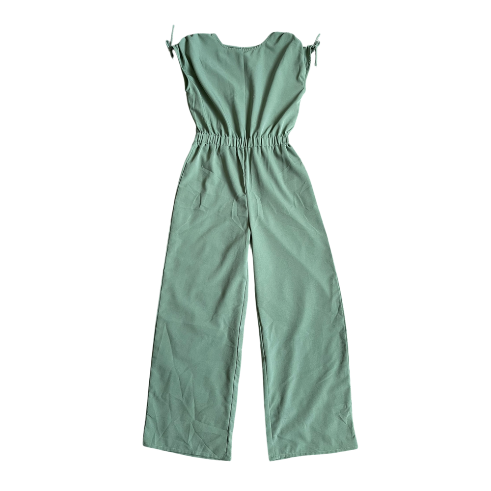 Girls H&M green Romper size 10