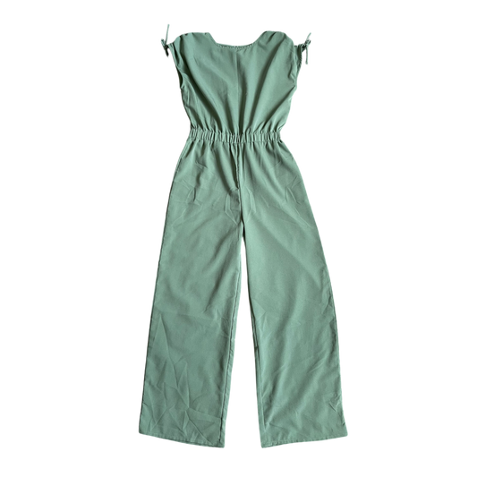 Girls H&M green Romper size 10
