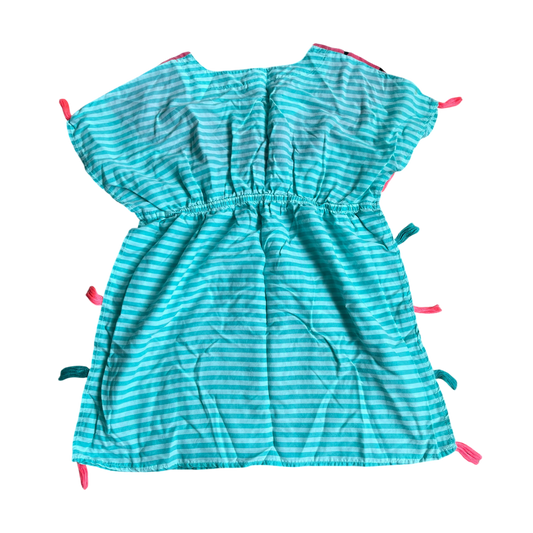 Girl cat & jack blue and pink Summer Dress size 10