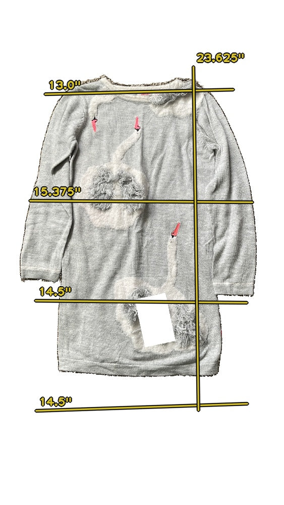 Girls Billiellush gray Sweatshirt size 6