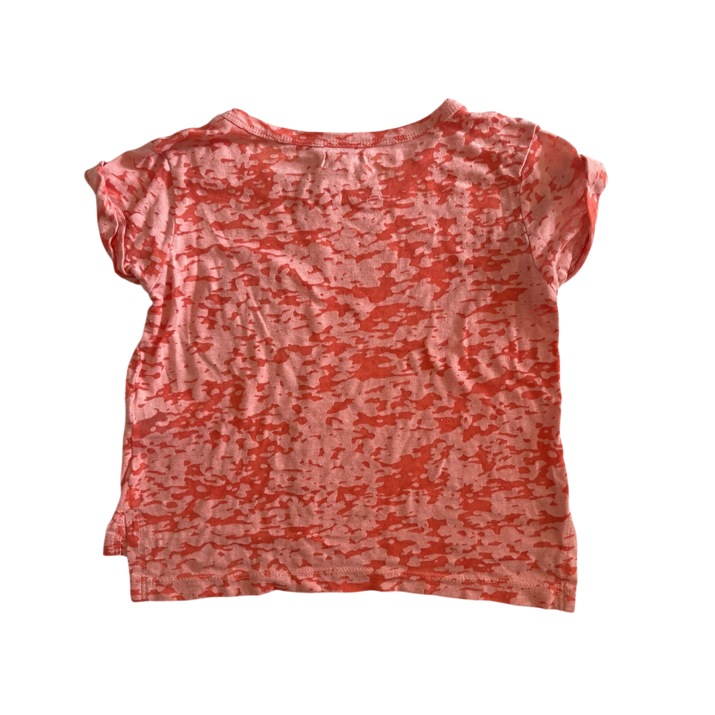 Girl Tucker Tate orange T-shirt size 7 year