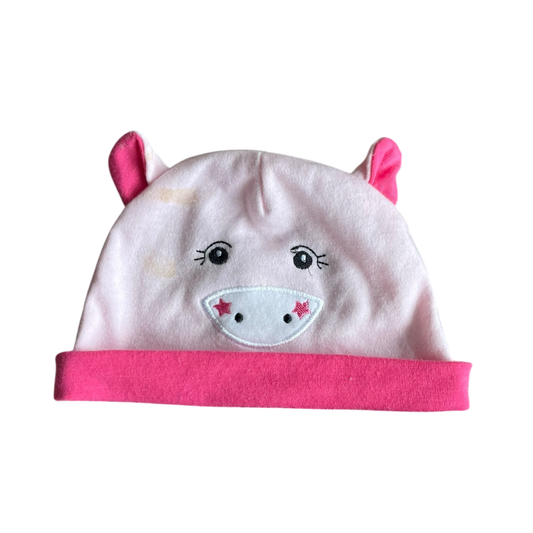 Girls pink Hats size 3 mth