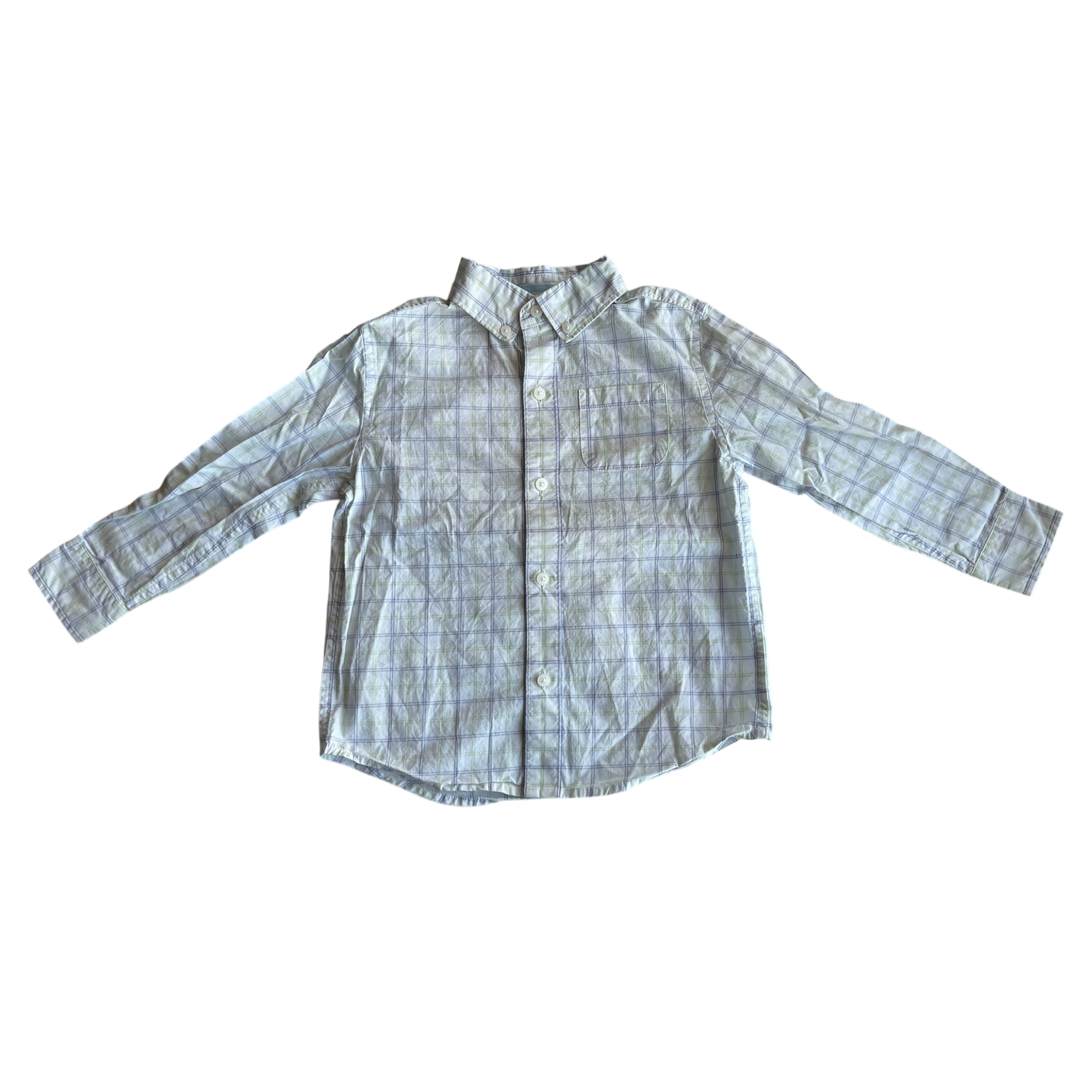 Boys janie and jack white purple green T-shirt size 3