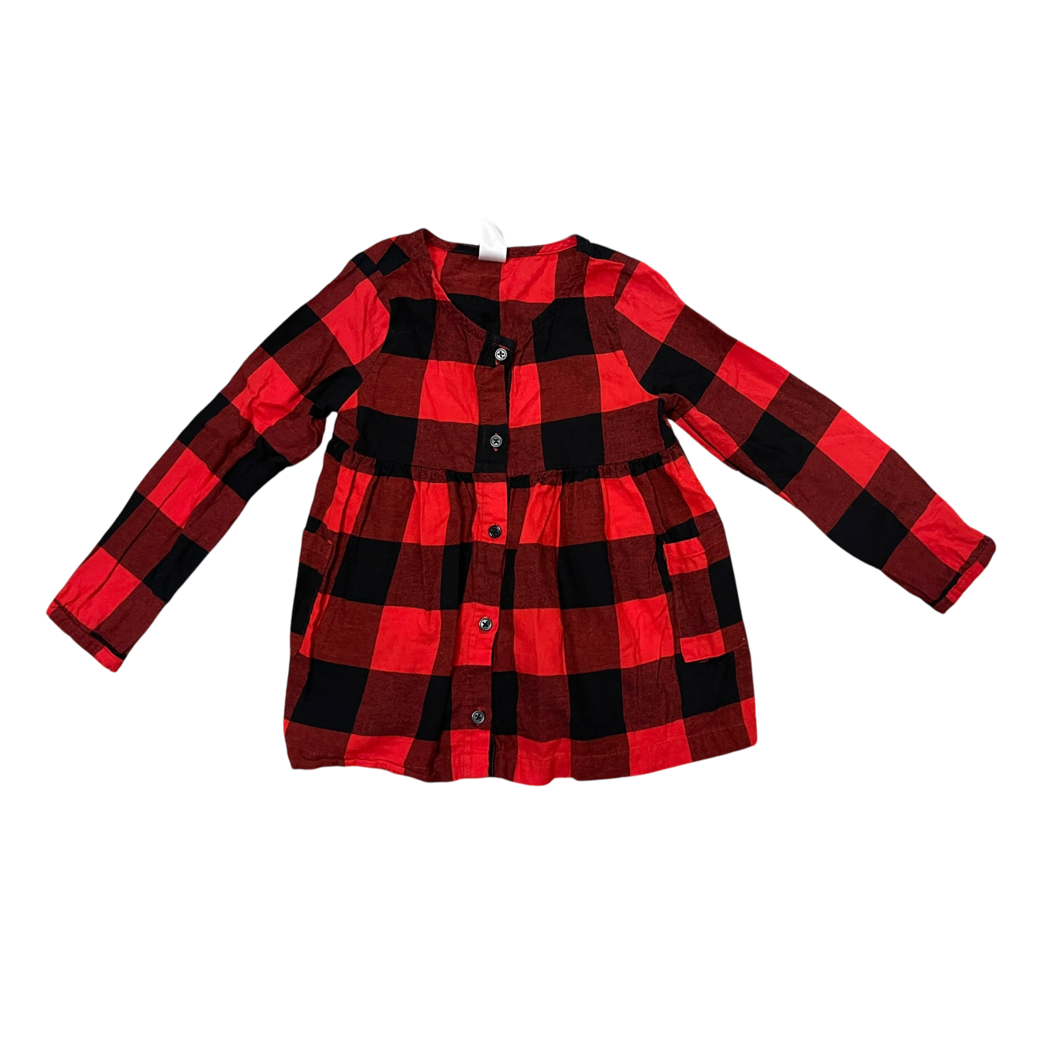 Girls carter’s red and black Dress size 4