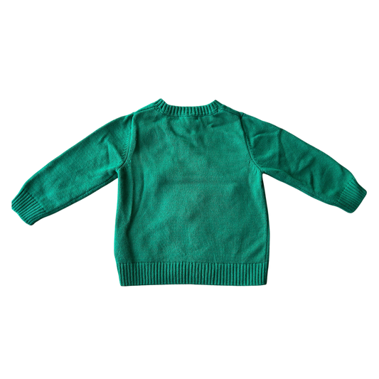 Boys H&M green Sweatshirt size 3