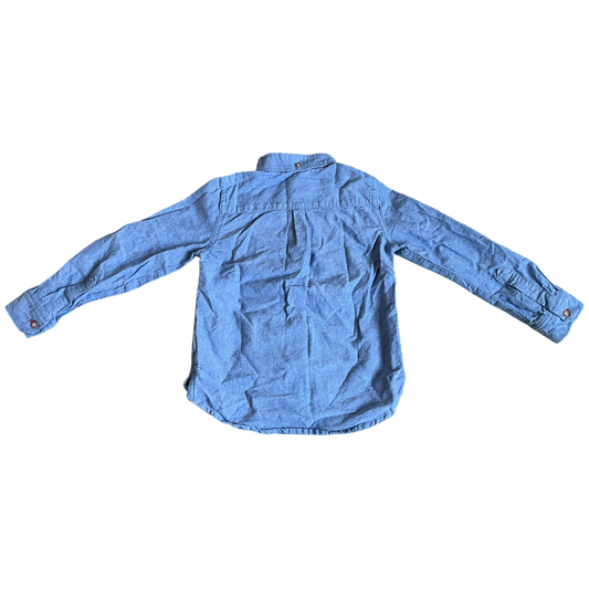 Boys mothercare blue T-shirt size 4