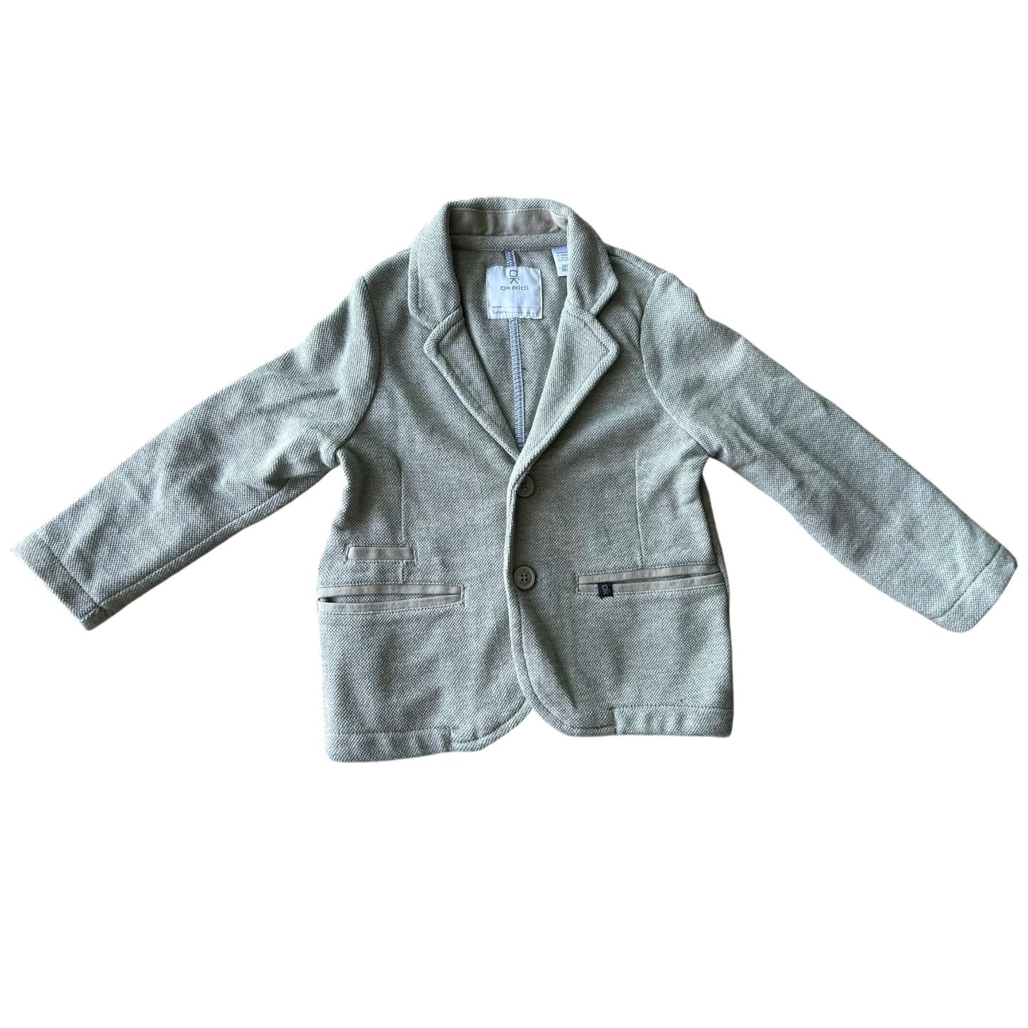 Boys Okaïdi gray Coat size 3