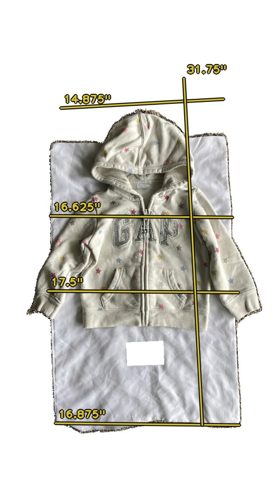 Girls gap white Pajama size 3