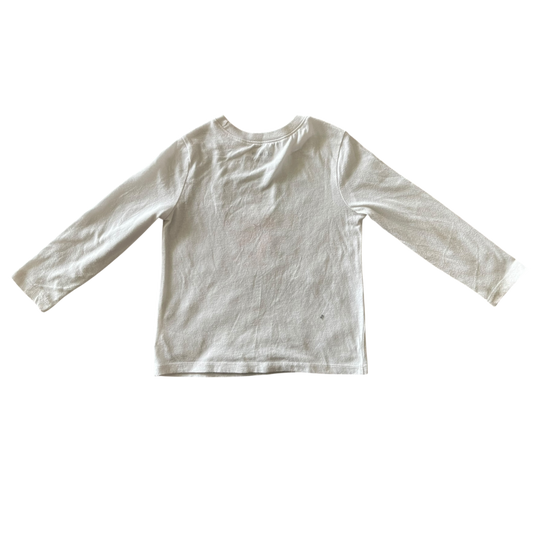 boys old navy white T-shirt size 3